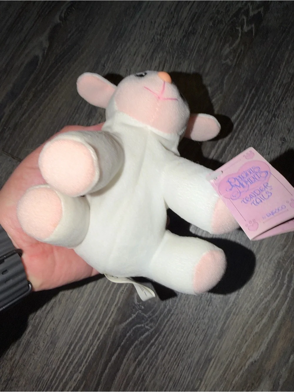 Vintage 1997 Precious Moments Tender Tails Lamb Plush Stuffed Animal 463299 NWT